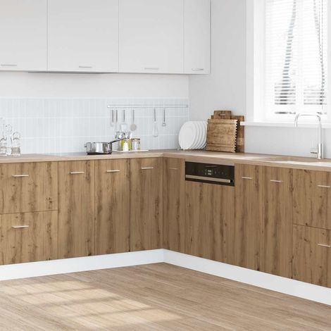 vidaXL Kitchen Cabinet "Lyon" Artisan Oak 75,5x75,5x81,5 cm Engineered Wood