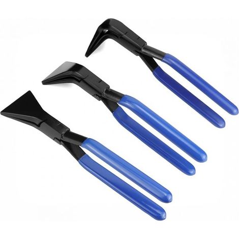 Set 3 Pinze Piegatrici Lamiera Acciaio Forgiato Angoli 0° 45° 90° Professionali