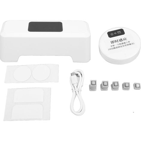 Chasse d'eau automatique sans contact, chargement USB rapide en 0,25 s, capteur infrarouge, pour la maison (1/5)