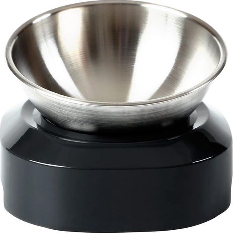 Doppelwandiger Edelstahl-Futternapf für Haustiere – 400 ml – Geeignet für Katzen und Hunde – Rutschfest und auslaufsicher (1/5)