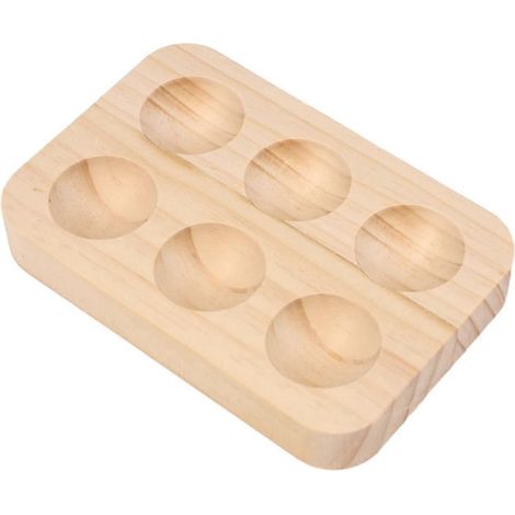 Porte-œufs, boîte à œufs empilable, plateau de rangement pour œufs de sushi, étagère à œufs pour supermarché, garde-manger, réfrigérateur, table, maison-6 grid
