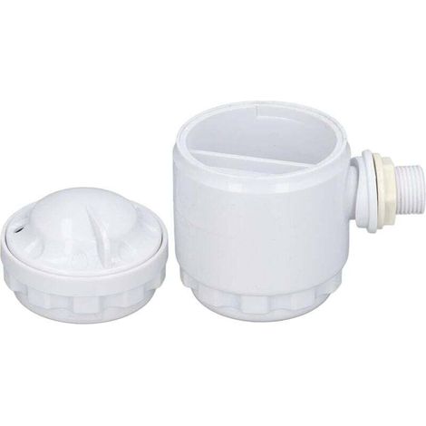 Steam Exhaust Nozzle - Practical Steam Shower Accessory - Steam Exhaust Nozzle - G1/2 External Thread - Plastic Steam Diffuser with Aromatherapy Function for SP Area MUMU (1/4)
