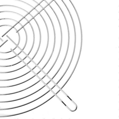 Grille De Protection - Metal - Pour Ventilateur Boitier Pc 200 Mm - Compatible Ordinateur - 3 Unites (1/4)