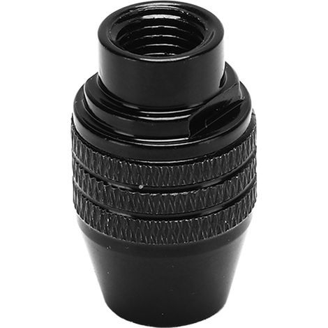 Mandrin de perceuse à 3 mors en acier rapide 0.3‑3.2mm, changement rapide, filetage 7x0.75mm, pour accessoires de perçage