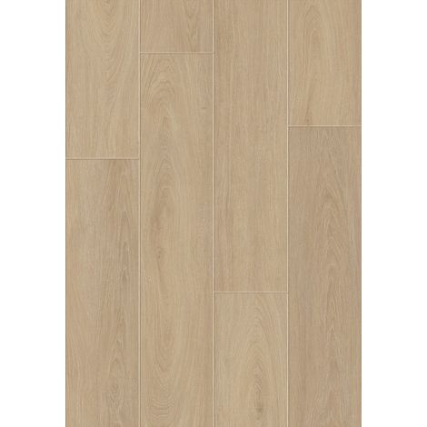 Mexen Pasadena échantillon de panneaux vinyle 1240 x 182 mm SPC 6,5 mm, sous-couche IXPE 1,5 mm, 4 V-Fuge, Chêne - F1129-S (1/2)