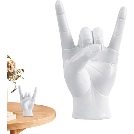 Main décorative Rock and Roll Sculpture de 1 pièce