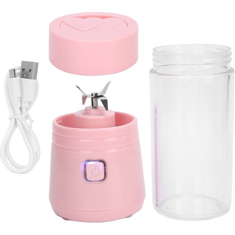 Extracteur De Jus Portable - Moteur Haute Vitesse 20000 Tr/Min - Batterie Lithium 2000 Mah - Réservoir 400 Ml - 1 Pièce (1/5)