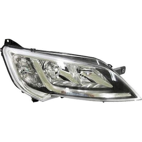 Phare avant droit chromé H7/H7 Citroen Jumper depuis 2014