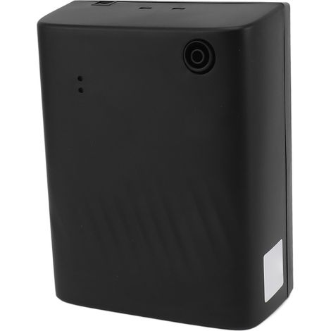 Diffuseur d'huiles essentielles grand format, régule les émotions, améliore le sommeil et offre une utilisation sûre à la maison, à l'hôtel, au bureau et dans les commerces. Noir. Prise UE 100-240 V. (1/5)