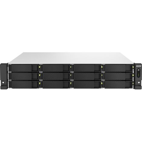 QNAP TS-H1887XU-RP NAS Rack (2 U) Ethernet/LAN Noir, Blanc E-2336 (1/5)