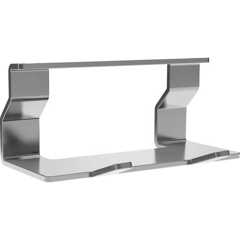 Kesseböhmer Linero style 2er Hakenleiste Edelstahloptik 84 x 51 x 37,4 mm zum Einhängen von SOTECH (1/4)