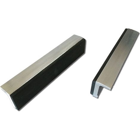 Mors doux DOLEX 100 mm aluminium et caoutchouc