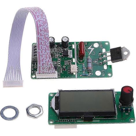 Module de commande AURA LCD à double codeur d'impulsions pour soudeuse par points 100 A 40 A pour machine à souder par points à batterie lithium 18650 (1/5)