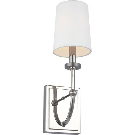 Wandleuchte Wandlampe Feuchtraumlampe Spiegelleuchte Badezimmer chrom LED (1/5)