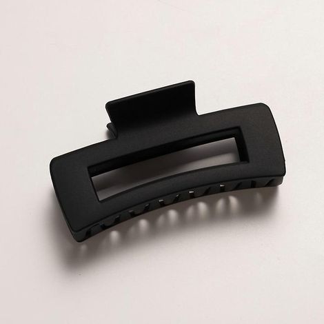 une Grande Pingle Cheveux Noire Mate De 10,5 Cm, Une Grande Pingle Cheveux Pour Cheveux Pais, Une Pince Cheveux Antidrapante, Des Accessoires P (1/5)