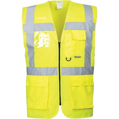 Portwest S476 Gilet Executive Berlino, Giallo, L (1/2)