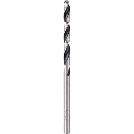 Bosch Metal HSS Twist Drill Bits 3.5 x 39 x 70 mm Pack of 2. (1/4)
