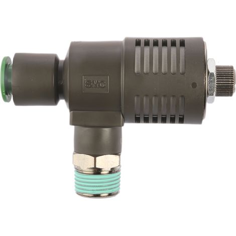 Soupape d'échappement réglable SMC R 3/8 Mâle x10mm 3/8" ( Prix pour 1 )