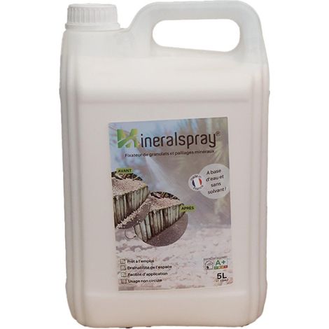 MINERALSPRAY Adesivo per fissaggio ghiaia, 5000 ml, 16 m², trasparente MINERALSPRAY (1/3)