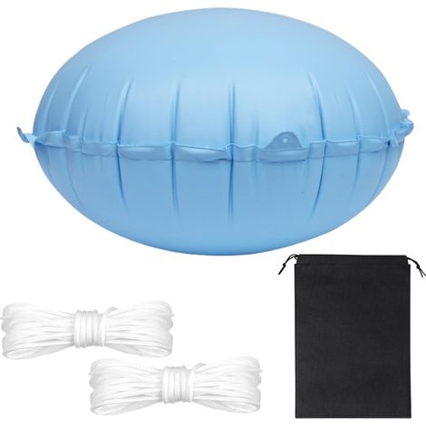 Coussin De Piscine, Coussin De Piscine Hivernage, 120 X 120 CM Coussin Gonflable Piscine, Utilisé pour Les Piscines Carrées, Rondes Et Autres Formes Différentes