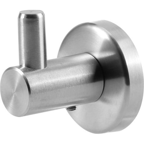 Sencillo gancho de pared fabricado en acero inoxidable 304 duradero para baño o cocina, toallero.