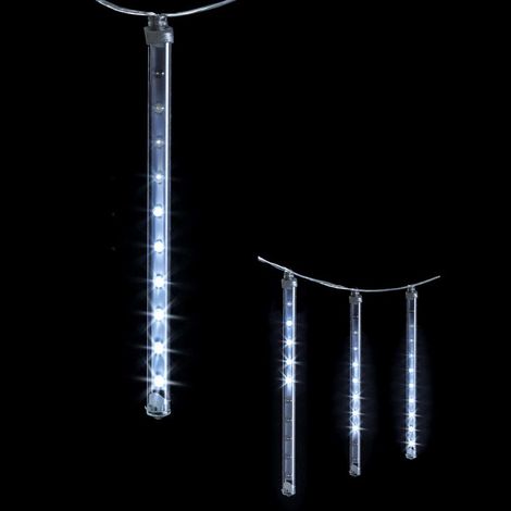 Paris Prix - Décoration Lumineuse tubes Lumineux 360cm Blanc (1/2)