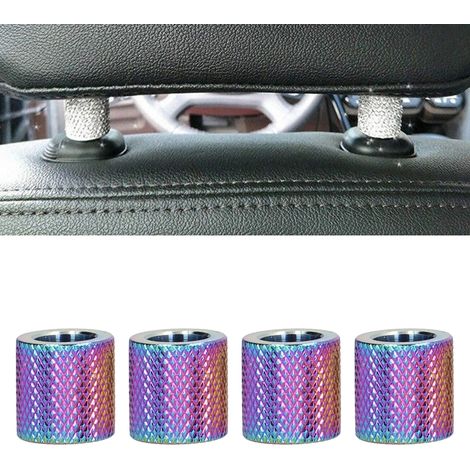 Anneaux décoratifs pour appuie-tête de siège auto (lot de 4) (BX102095) C (Sept couleurs) (1/5)