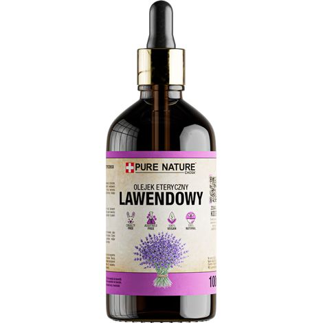 Huile essentielle de lavande - 100 ml - Relaxante - Naturelle - Aromathérapie (1/5)