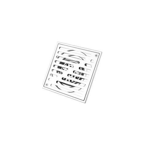 Siphon de sol inox anti odeur carré 150x150mm, drainage rapide pour salle de bain, douche et évier de cuisine (1/5)