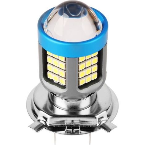 Ampoules de phare de moto Ampoule de phare de moto LED blanc haute luminosité large vue en alliage d\'aluminium BA20D H4 (1/4)