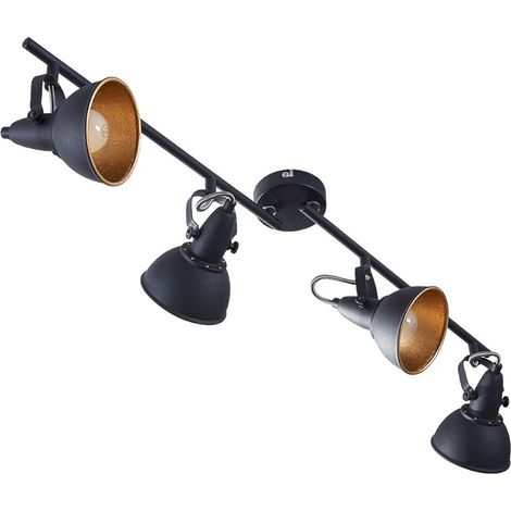 Lindby Foco 'Julin' en Negro de Metal