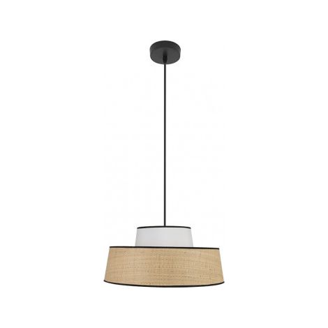 FABRILAMP Colgante regulable modelo Jia 1luz Natural/blanco (1/2)