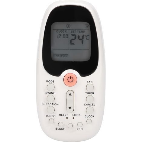 1 ABS-Klimaanlagen-Fernbedienung, kompatibel mit Midea Tornado R06/BG R06/BGE R06/BGCE (keine Programmierung erforderlich) (1/5)