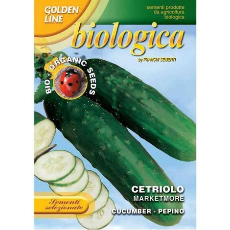 SEMI CETRIOLO MARKETMORE BIO FRANCHI SEMENTI