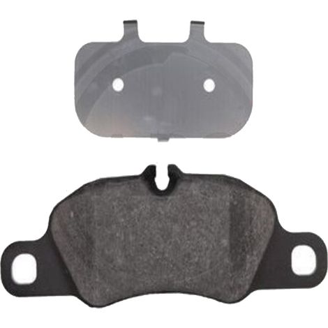 KIT PASTIGLIE FRENO ANTERIORI compatibile con PORSCHE CAYMAN (982) / PASTIGLIE FRENANTI AUTO OEM P 65 018 / A 00 502 , / SOSTITUZIONE DIRETTA / BASSA POLVERE / SILENZIOSO (1/4)