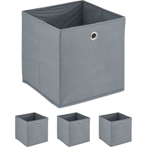 Graue aufbewahrungsbox - 4 stk 8831124