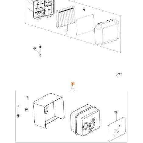 KIT DE SILENCIADOR EMAK ORIGINAL L66150735