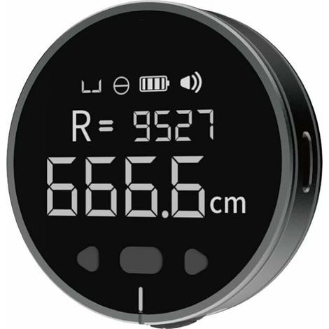 9.99 m Télémètre, Télémètre portable avec règle électronique, Télémètre numérique portable, Mètre à ruban électronique, mètre à ruban électronique, mètre à ruban à ruban et mesurage