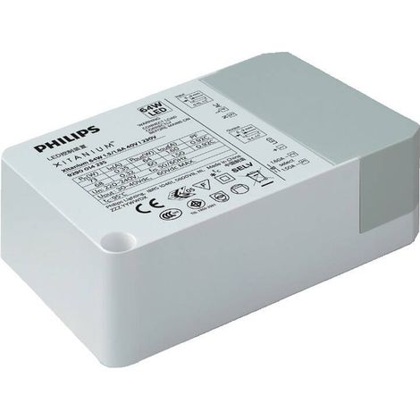 Driver Xitanium 220-240V No Flicker Salida 30-40V 1600mA 64W 9290 014 235 con Caja de Conexiones Rápidas 64 W (1/2)