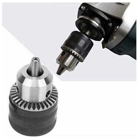 BUNTHAUS PA B16 1,5-13MM Bohrfutter, Bohrerzubehör Bohrfutter Schnellwechselfutter Mit Schlüsseladapter Fräswerkzeugadapter (1/4)
