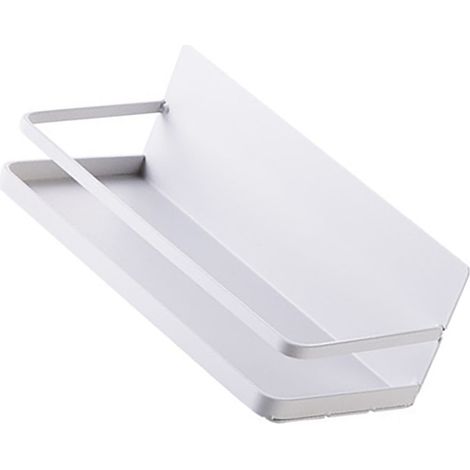 Étagère magnétique pour frigo, support aimanté robuste en fer, design minimaliste, fixation stable, blanc, Type A (1/5)
