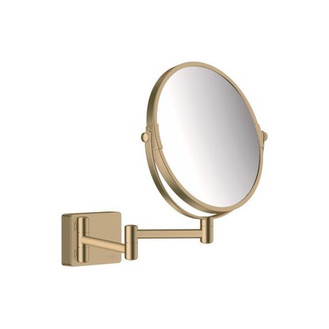 Hansgrohe AddStoris - Wand-Kosmetikspiegel, Bronze gebürstet 41791140 (1/5)