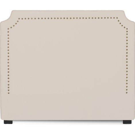 Tête de lit Diana Velours 140cm Beige (1/3)