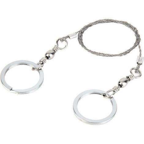 Bardusch-Scie à fil en acier inoxydable, Kit de voyage d'urgence pour survie, chasse, silex, équipement de coupe, fretssaw,chasse (1/5)