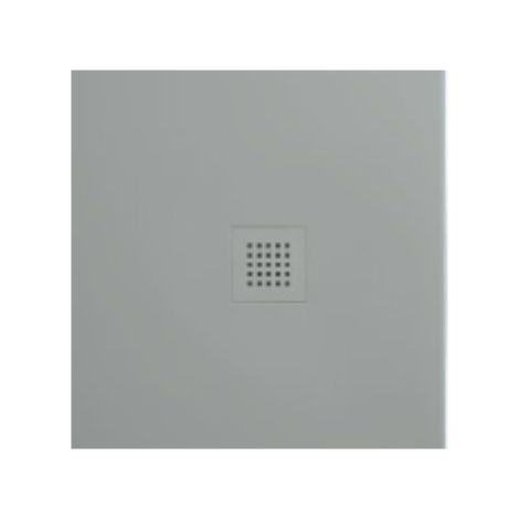Piatto doccia 80x80 h.3 in ceramica cemento opaco Ceramic.30 di (1/4)