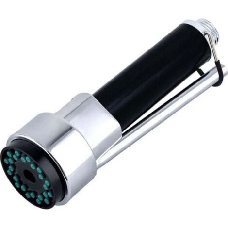 Douchette Extractible pour Mitigeur Cuisine, Tête de Robinet de Remplacement en Laiton Massif, Pulvérisateur évier Cuisine, Finition Chrome Poli (1/4)