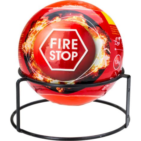 ProtecBola Bola Extintora Antincendios 1,3 Kg - Se Activa En 3 A 5 Segundos Tras Contacto Con Fuego (1/3)