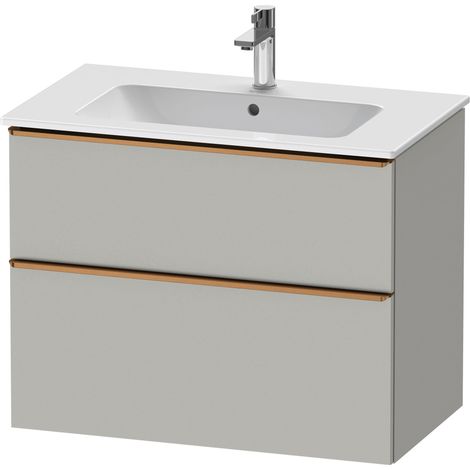 Duravit D-Neo mueble bajo lavabo suspendido, 810x625x462mm, 1