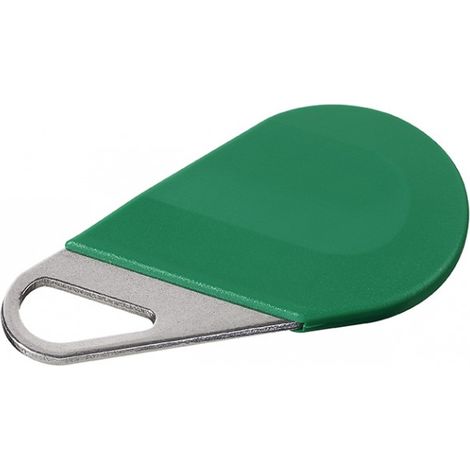 Badge hexact type porte clé de couleur vert HECV2V AIPHONE 150010