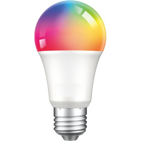 Silamp – Ampoule connectée E27 4,5W G45 RGBW – 420 lumens – Angle d’éclairage 300° – Compatible Google Assistant et Alexa